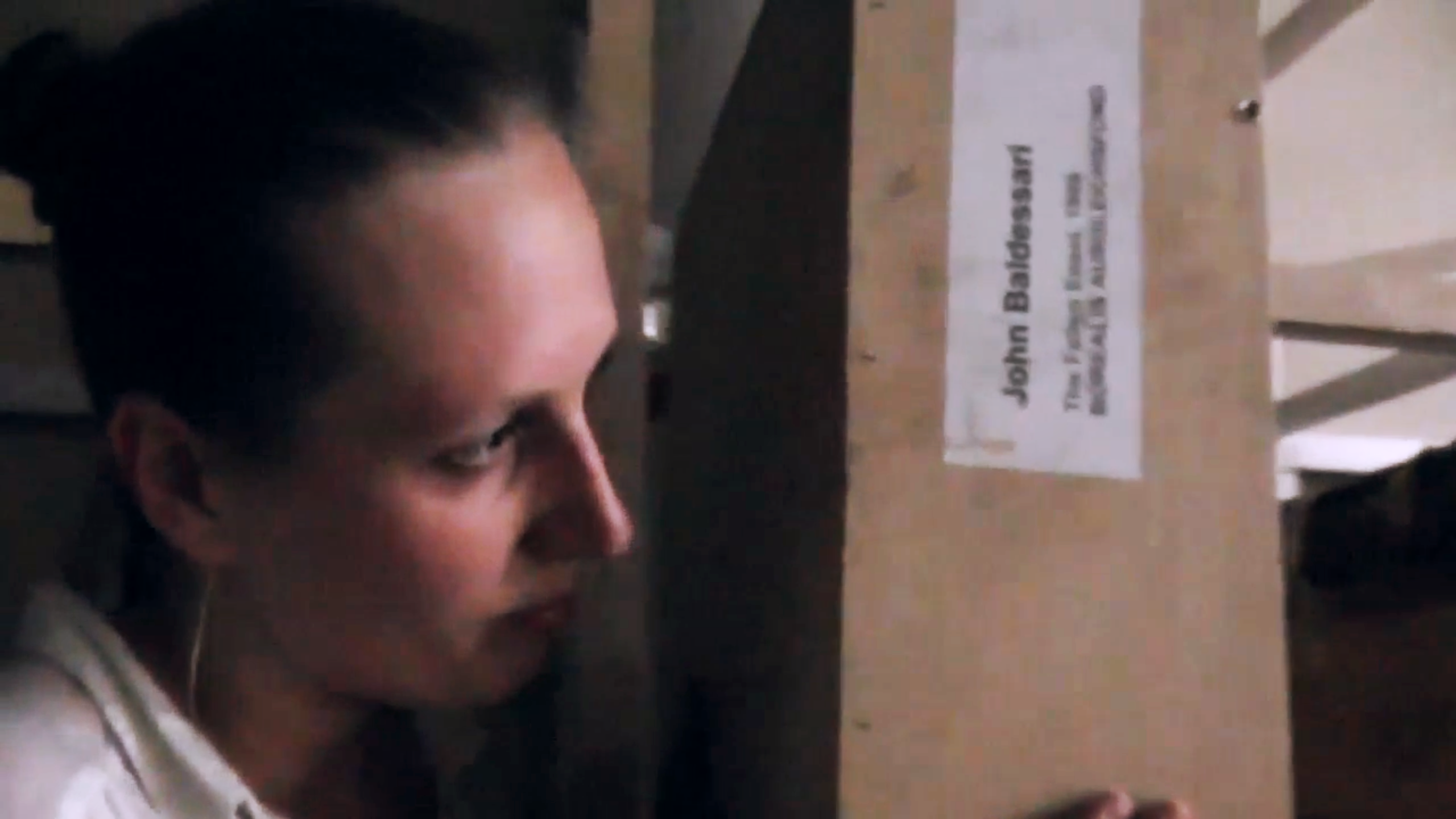 two women in the storage of a museum